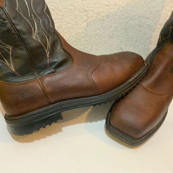 Ariat Mens Sierra Shock Shield Steel Toe Work Boot 1001293 size 10.5 EE main image 2